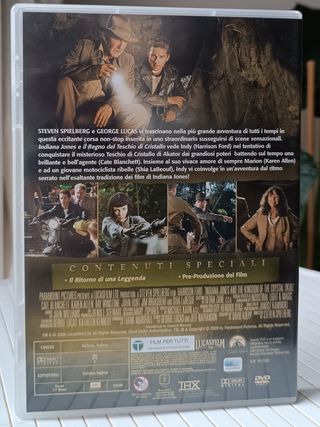 DVD Indiana Jones e il regno del teschio di crista