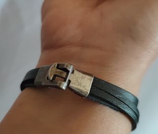 PULSERA UNISEX MARINERA DE CUERO