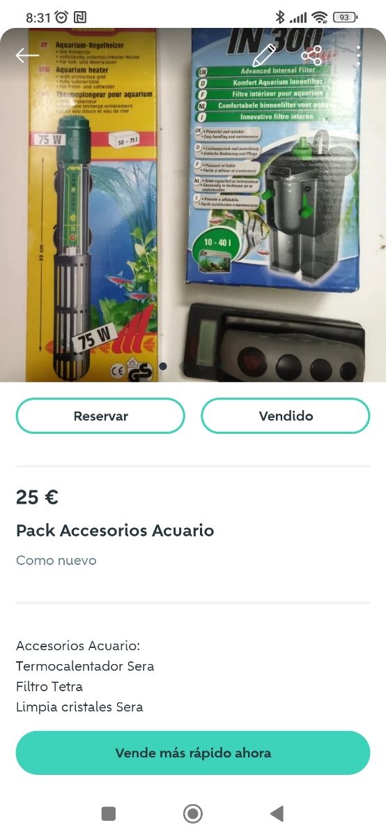 Pack Pecera Acuario AquaLed