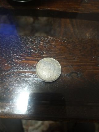 Moneda 25 pst Rey Juan Carlos 1975