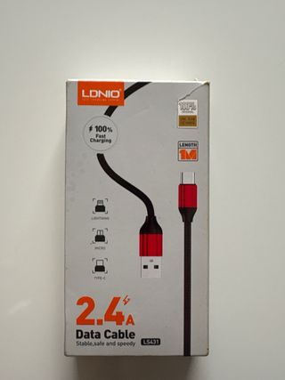 Cable cargador USB to Lightning 1 metro