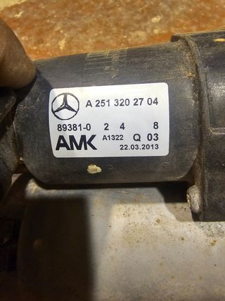 Compresor aire suspensión mercedes 