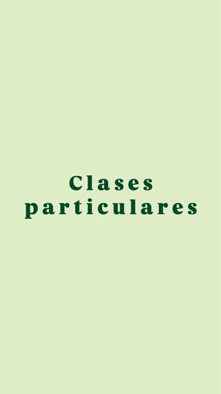Clases particulares ESO y primaria
