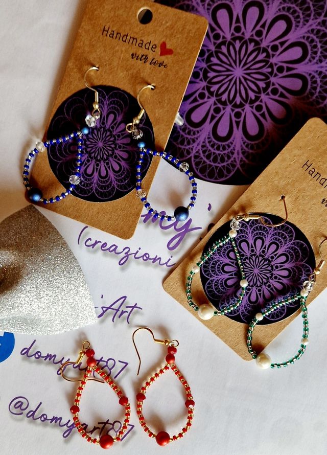 Offertissima! Orecchini fatti a mano