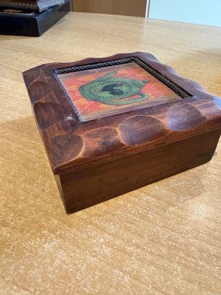 Scatola in legno vintage