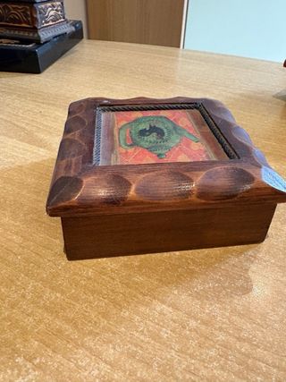 Scatola in legno vintage