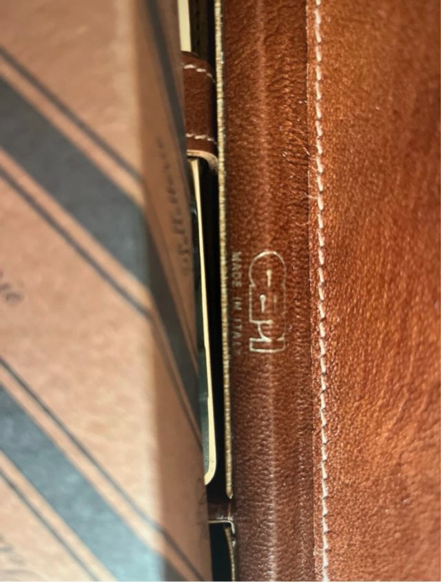 Cofanetto vintage beauty case pelle, collezionismo