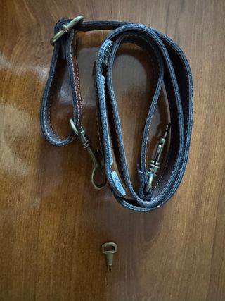 Cartera maletin portadocumentos de piel auténtica