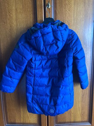 Giaccone da sci con cappuccio per bambina