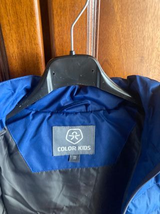 Giaccone da sci con cappuccio per bambina