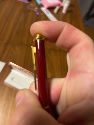 Penna Cartier Venom rosso oro