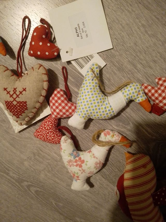 Lote colgadores puertas o adornos arbol de navidad