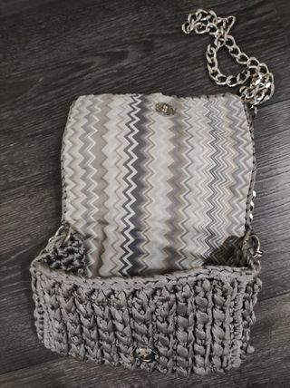 Borsetta donna grigia