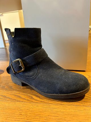 Botines azul marino