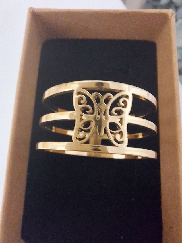 Anillo flamenca mariposa