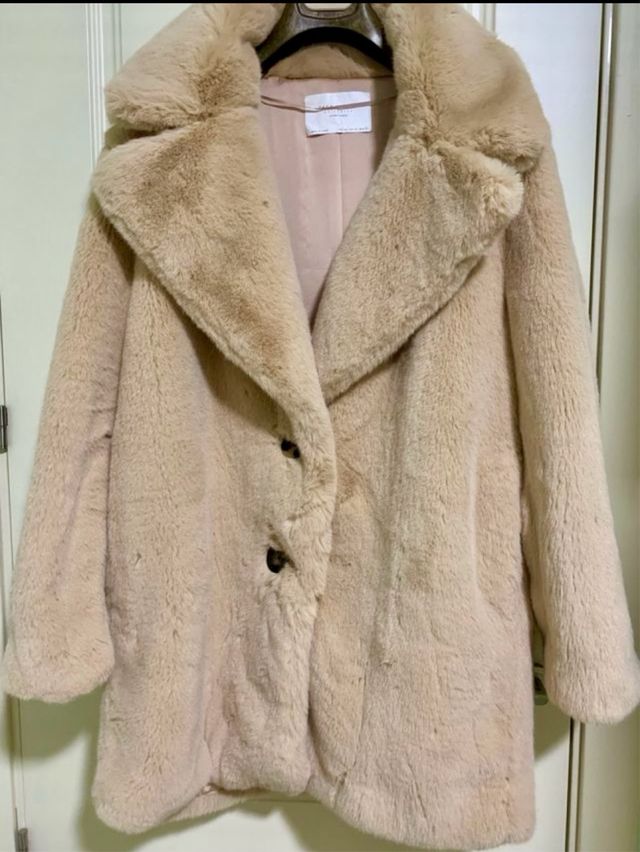 Abrigo pelo mujer