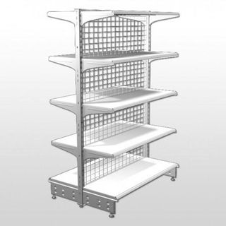 Estanteria metalica blanca