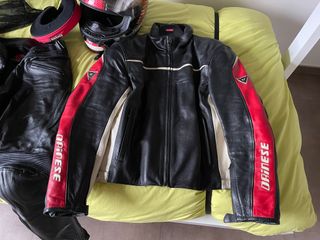 Equipo moto Dainesse cuero