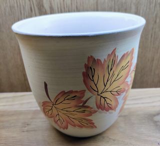 Vaso in terracotta decorato