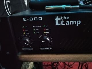 PA Pasiva JBL y Etapa de Potencia the T.amp