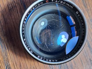Objetivo Kodak Retina 80mm