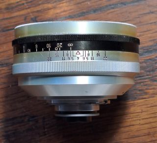 Objetivo Kodak Retina 80mm