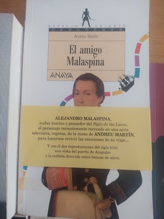 6 novelas: amigo malaspina,hablarán de nosotras..