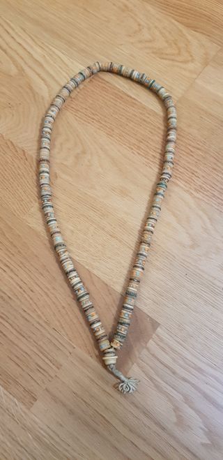 Collar tibetano de huesos