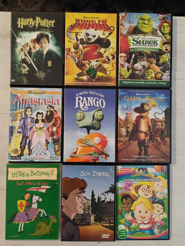 PACK PELICULAS INFANTILES ORIGINALES