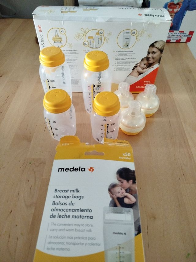 Biberón bebé Medela Breast milk