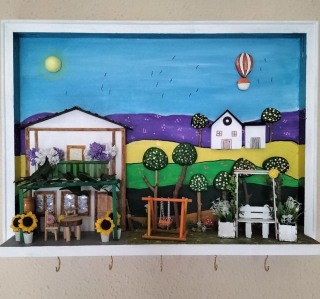 PORTALLAVES MADERA PINO MASÍA DE CAMPO