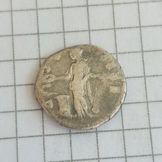 Denario Antonio Pio. Moneda Romana