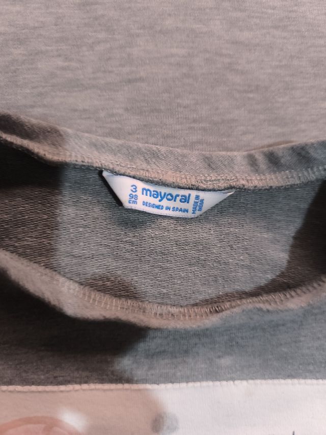 Sudadera mayoral 3 años.98cm