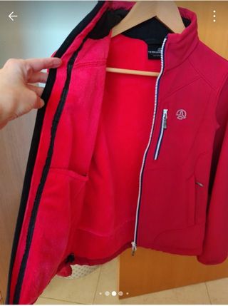 Chaqueta de montaña Ternua  fucsia talla S