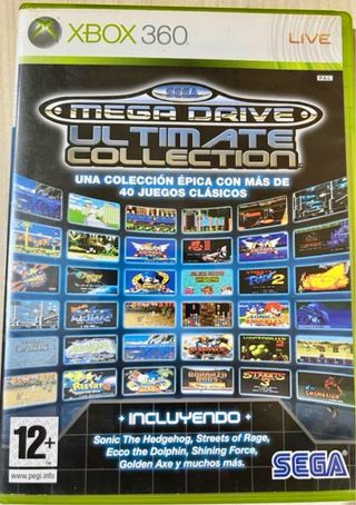  Juego Xbox 360 sega megadrive ultimate colle