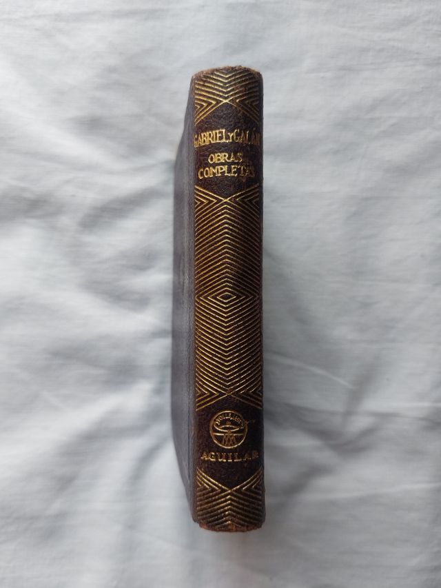 Gabriel y Galán. Aguilar 1955. Obras completas