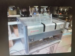 cafetera palanca antigua