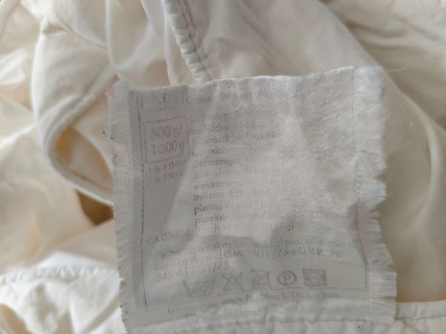 Piumino doppio IKEA in piuma d'oca