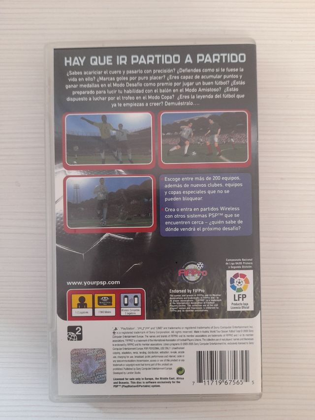 World Tour Soccer PSP