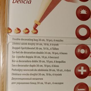 Bolsa doble decoración pastelería