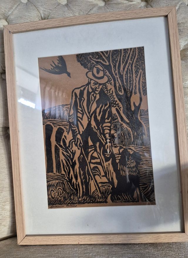 Quadro incisione vintage