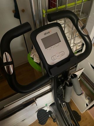 Bicicleta estatica con asiento