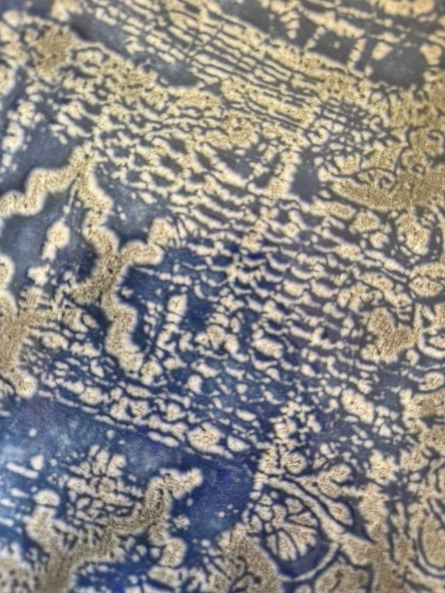 Seis platos de porcelana