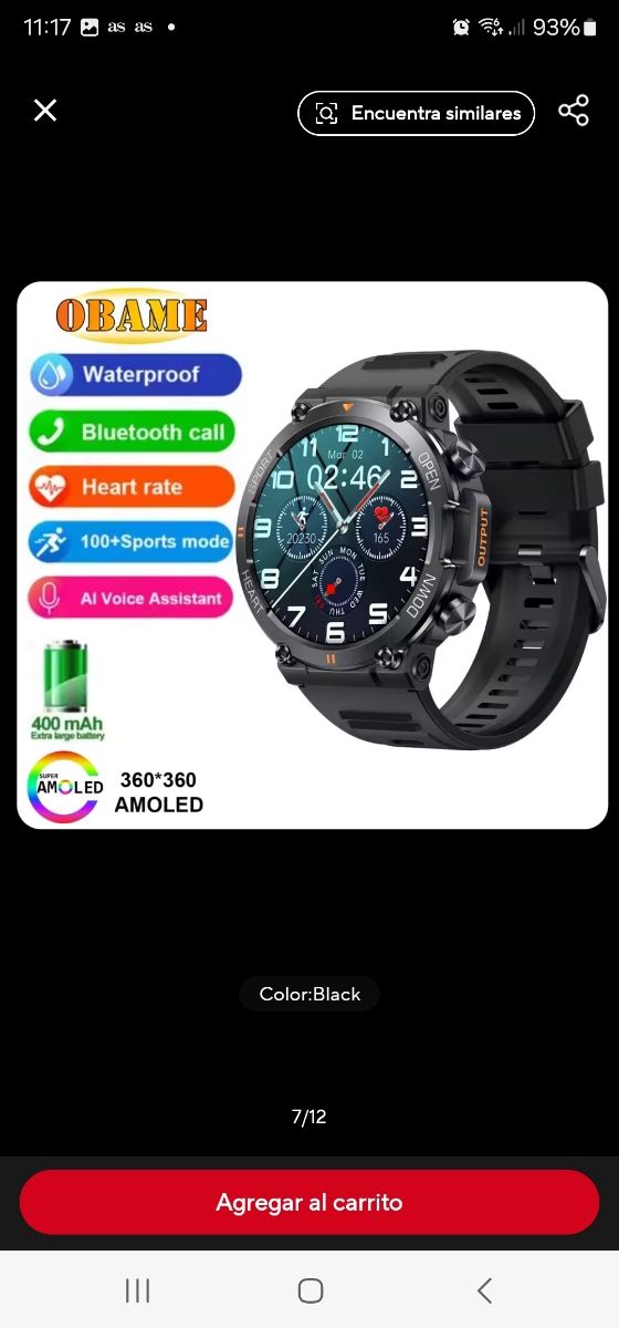 Reloj inteligente k56 pro