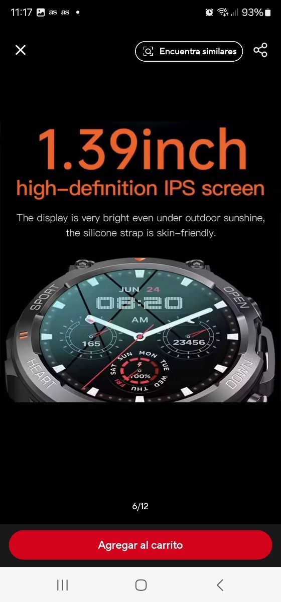Reloj inteligente k56 pro