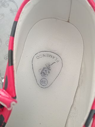 Zapato flamenca baile