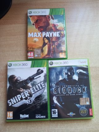 Lotto 3 giochi xbox360.