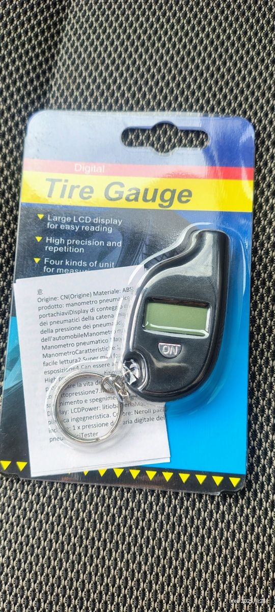 Medidor presion neumaticos