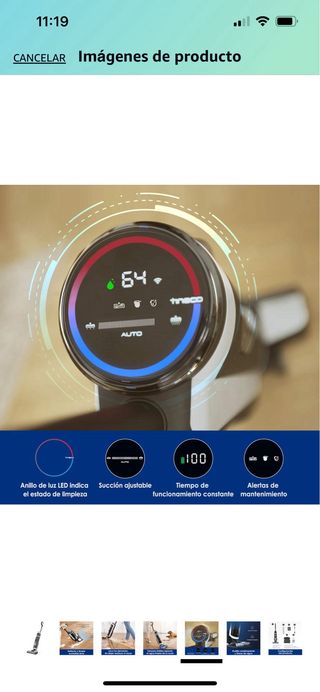 Aspiradora sin cable