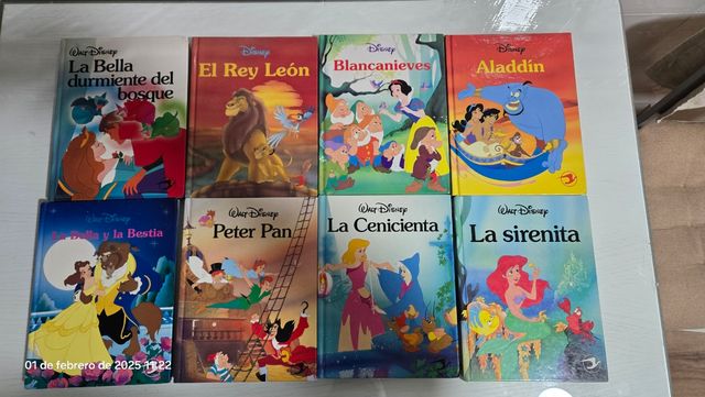 Lote libros cuentos disney